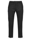 Messagerie Man Pants Black Size 32 Wool, Polyester, Elastane