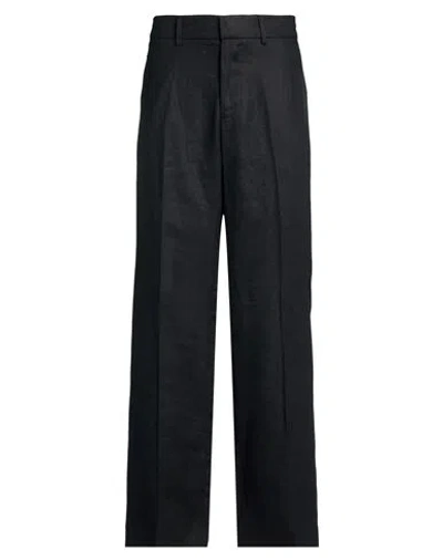 Messagerie Man Pants Black Size 34 Linen