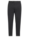 Messagerie Man Pants Black Size 30 Cotton, Elastane In Black