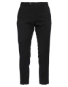 Messagerie Man Pants Black Size 36 Polyester, Viscose, Wool, Elastane
