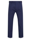 Messagerie Man Pants Blue Size 32 Polyester, Cotton, Elastane In Blue