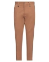 Messagerie Man Pants Brown Size 32 Cotton, Elastane