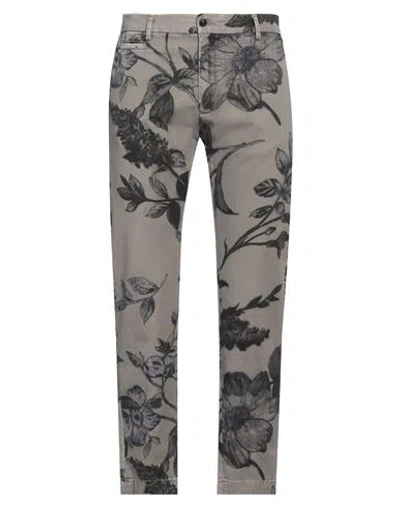 Messagerie Man Pants Grey Size 32 Cotton, Elastane