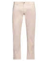 Messagerie Man Pants Ivory Size 33 Cotton, Elastane In White