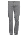 Messagerie Man Pants Lead Size 32 Cotton, Elastane In Grey