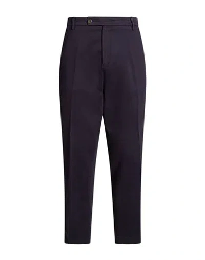 Messagerie Man Pants Midnight Blue Size 38 Cotton, Elastane