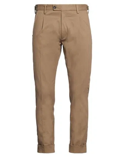 Messagerie Man Pants Military Green Size 32 Cotton, Elastane