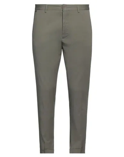 Messagerie Man Pants Military Green Size 38 Cotton, Elastane
