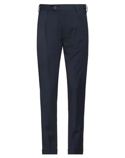 Messagerie Man Pants Navy Size 30 Polyester, Wool, Elastane