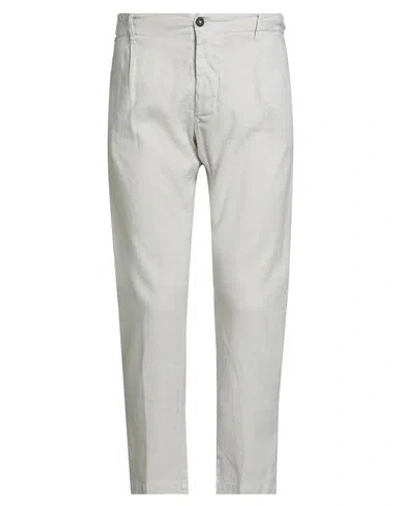 Messagerie Man Pants Off White Size 28 Hemp, Cotton, Elastane