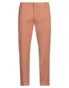 Messagerie Man Pants Rust Size 38 Cotton, Elastane
