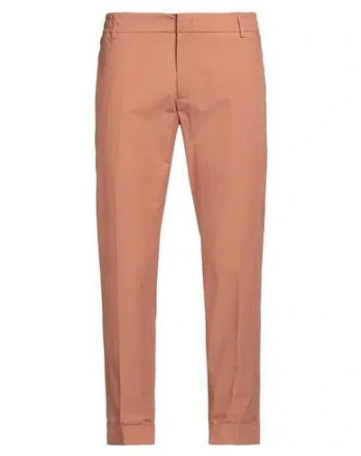 Messagerie Man Pants Rust Size 38 Cotton, Elastane