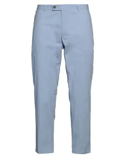 Messagerie Man Pants Sky Blue Size 32 Cotton, Elastane