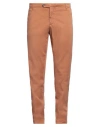 Messagerie Man Pants Tan Size 44 Lyocell, Cotton, Elastane In Brown