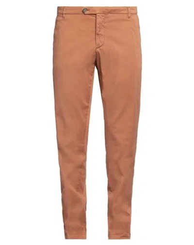 Messagerie Man Pants Tan Size 44 Lyocell, Cotton, Elastane In Brown