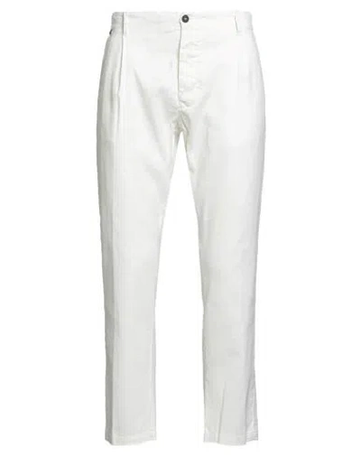 Messagerie Man Pants White Size 32 Hemp, Cotton, Elastane