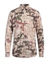 Messagerie Patrizio Piscaglia Man Shirt Beige Size 17 Cotton In Beige