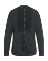 Messagerie Man Shirt Lead Size 16 Cotton In Grey