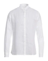 Messagerie Man Shirt White Size 15 ½ Linen
