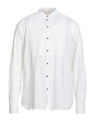 Messagerie Man Shirt White Size 16 ½ Cotton
