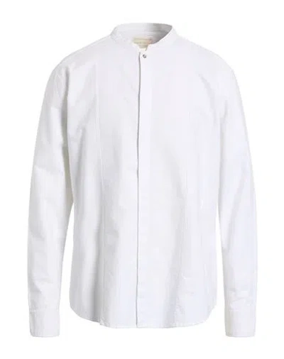 Messagerie Man Shirt White Size 16 Cotton