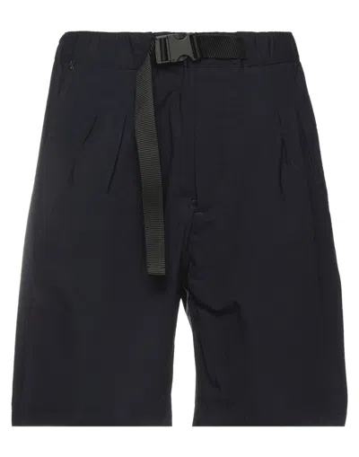 Messagerie Man Shorts & Bermuda Shorts Midnight Blue Size 28 Cotton