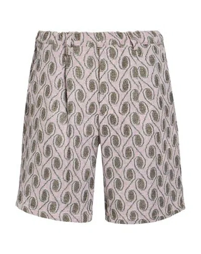 Messagerie Man Shorts & Bermuda Shorts Pink Size 32 Recycled Cotton, Cotton, Polyester