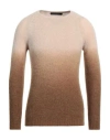 Messagerie Patrizio Piscaglia Man Sweater Beige Size 40 Alpaca Wool, Polyamide, Virgin Wool, Elastan