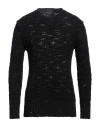 Messagerie Man Sweater Black Size 44 Wool