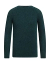 Messagerie Man Sweater Dark Green Size 44 Alpaca Wool, Polyamide, Elastane In Green