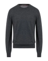 Messagerie Man Sweater Grey Size Xl Polyamide, Viscose, Wool, Cashmere In Gray