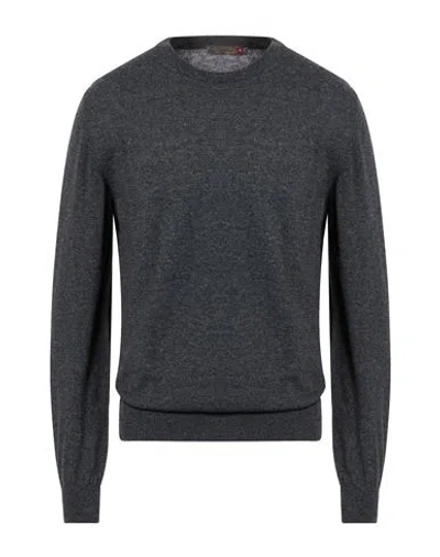 Messagerie Man Sweater Grey Size Xl Polyamide, Viscose, Wool, Cashmere In Gray