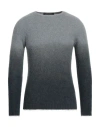 Messagerie Man Sweater Light Grey Size 44 Alpaca Wool, Polyamide, Virgin Wool, Elastane