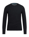 Messagerie Man Sweater Navy Size 48 Merino Wool, Acrylic