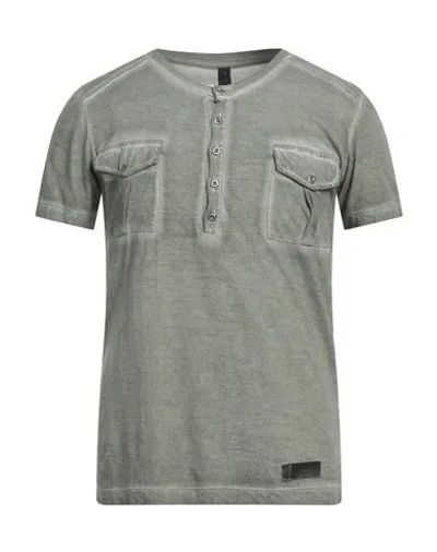 Messagerie Man T-shirt Military Green Size S Cotton, Modal