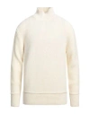 Messagerie Man Turtleneck Cream Size 40 Acrylic, Merino Wool, Wool, Alpaca Wool In White