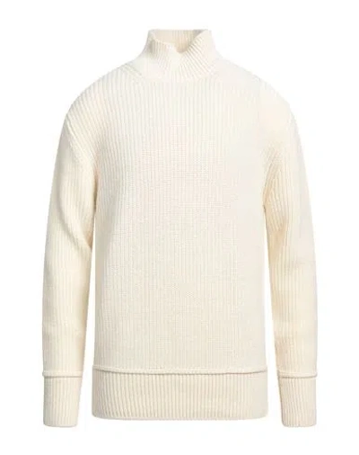 Messagerie Man Turtleneck Cream Size 40 Acrylic, Merino Wool, Wool, Alpaca Wool In White