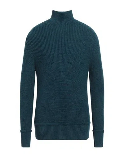 Messagerie Man Turtleneck Deep Jade Size 38 Acrylic, Merino Wool, Wool, Alpaca Wool In Green