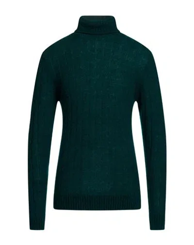 Messagerie Man Turtleneck Green Size L Alpaca Wool, Polyamide, Wool