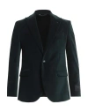 Messagerie Patrizio Piscaglia Man Blazer Dark Green Size 38 Cotton
