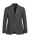 Messagerie Patrizio Piscaglia Man Blazer Grey Size 42 Wool, Polyester