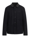 Messagerie Patrizio Piscaglia Man Coat Midnight Blue Size Xxl Wool, Nylon, Cashmere