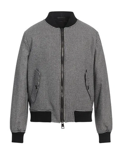 Messagerie Patrizio Piscaglia Man Jacket Black Size 40 Wool, Polyester, Cotton