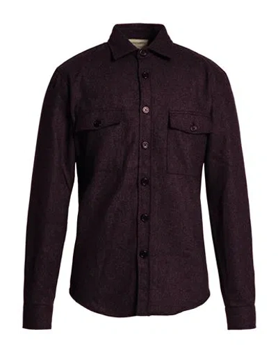 Messagerie Patrizio Piscaglia Man Jacket Plum Size 16 Wool, Polyester In Neutral