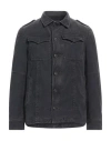 Messagerie Patrizio Piscaglia Man Jacket Slate Blue Size 38 Cotton, Elastane