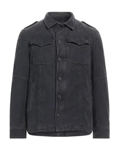 Messagerie Patrizio Piscaglia Man Jacket Slate Blue Size 38 Cotton, Elastane