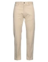 Messagerie Patrizio Piscaglia Man Pants Beige Size 36 Cotton, Elastane In Sand