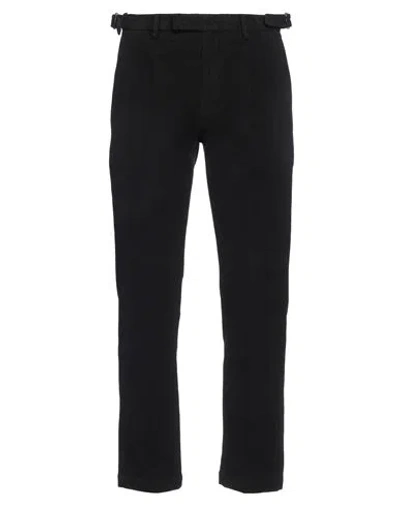Messagerie Patrizio Piscaglia Man Pants Black Size 36 Cotton, Elastane