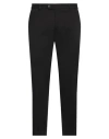 Messagerie Man Pants Midnight Blue Size 30 Cotton, Elastane In Black