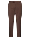 Messagerie Patrizio Piscaglia Man Pants Brown Size 38 Wool, Polyester, Elastane